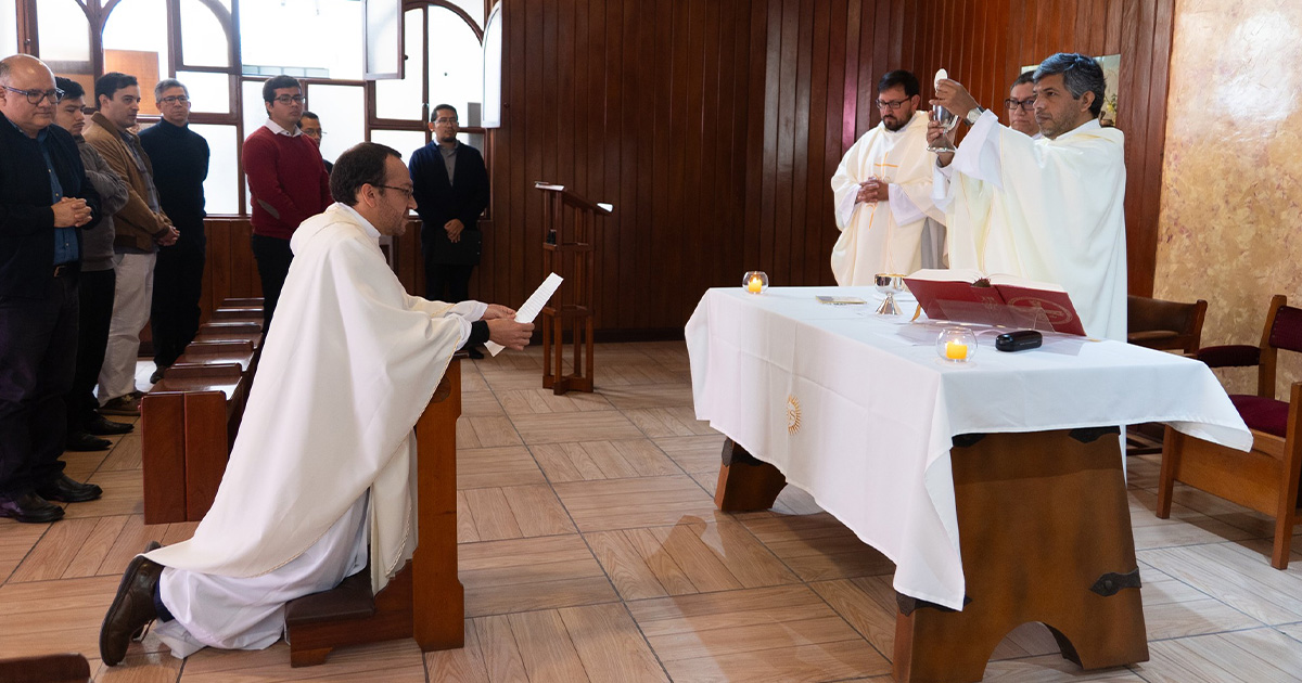 Últimos Votos del P. Gonzalo Benavides, SJ