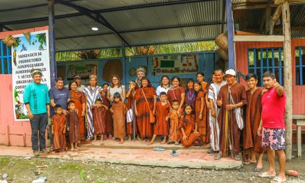 Provincial visitó comunidad nativa en Ayacucho