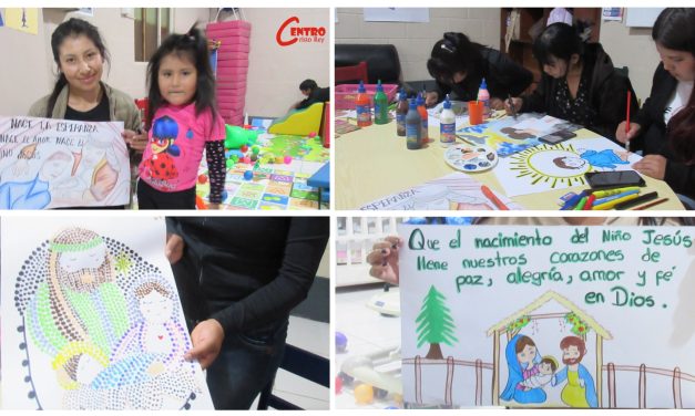 Centro Cristo Rey promueve el arte en madres adolescentes 