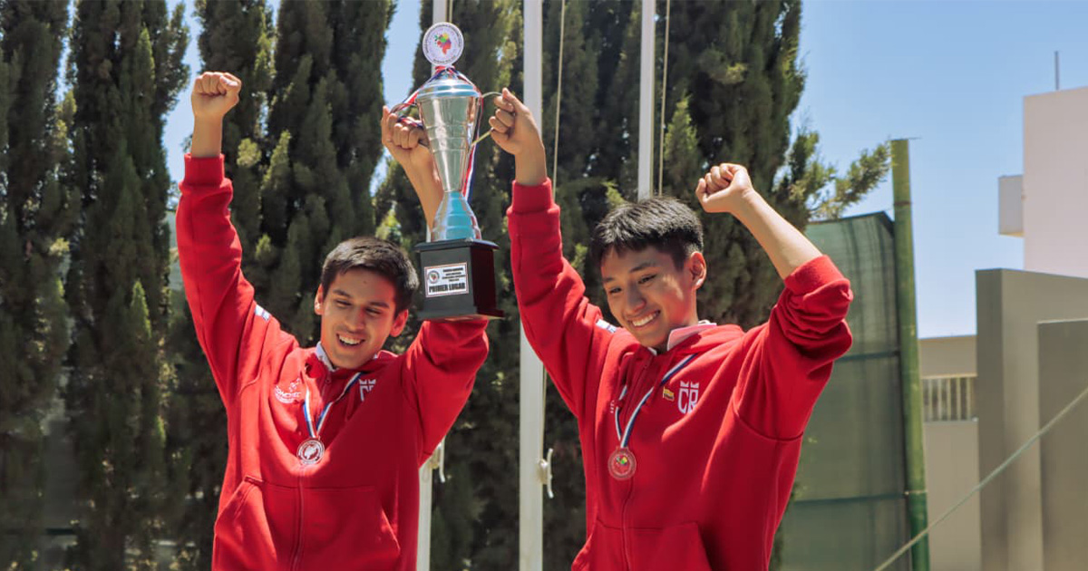 Estudiantes del Colegio Cristo Rey ganan Mundial de Escolar de Ciencia y Tecnología