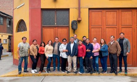 Visita del P. Provincial a la comunidad y obras en El Agustino