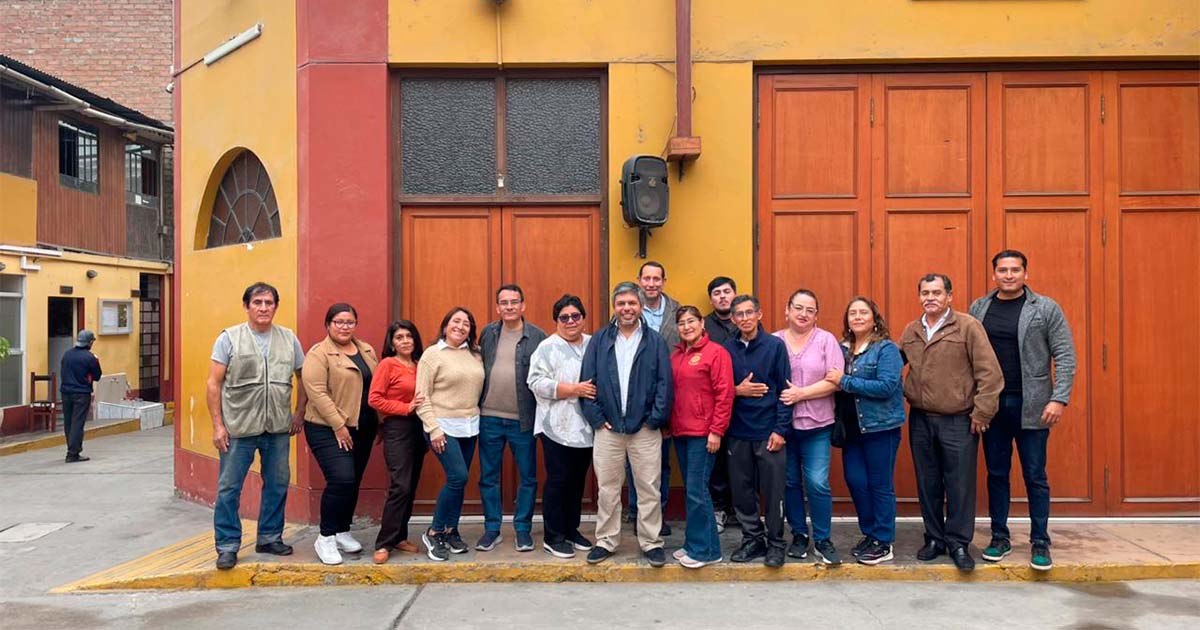 Visita del P. Provincial a la comunidad y obras en El Agustino