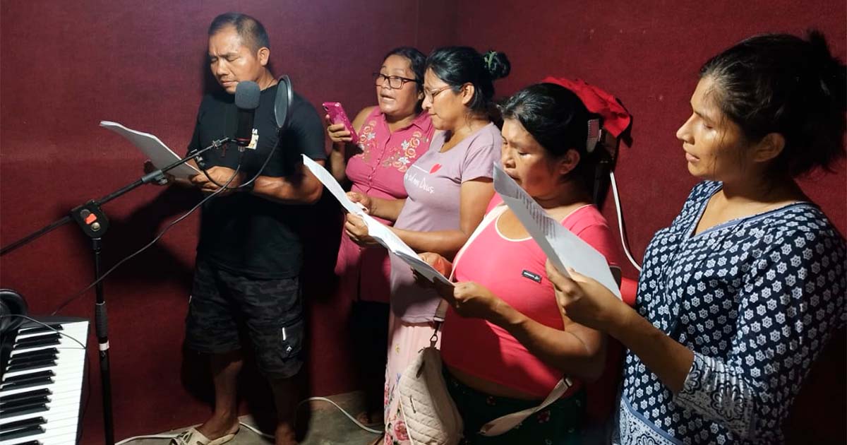 Fortaleciendo la liturgia desde las lenguas nativas en el Alto Marañón  