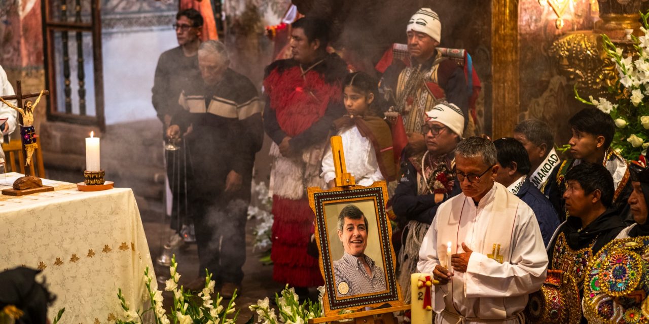 Despedida al P. Moncho en Andahuaylillas  