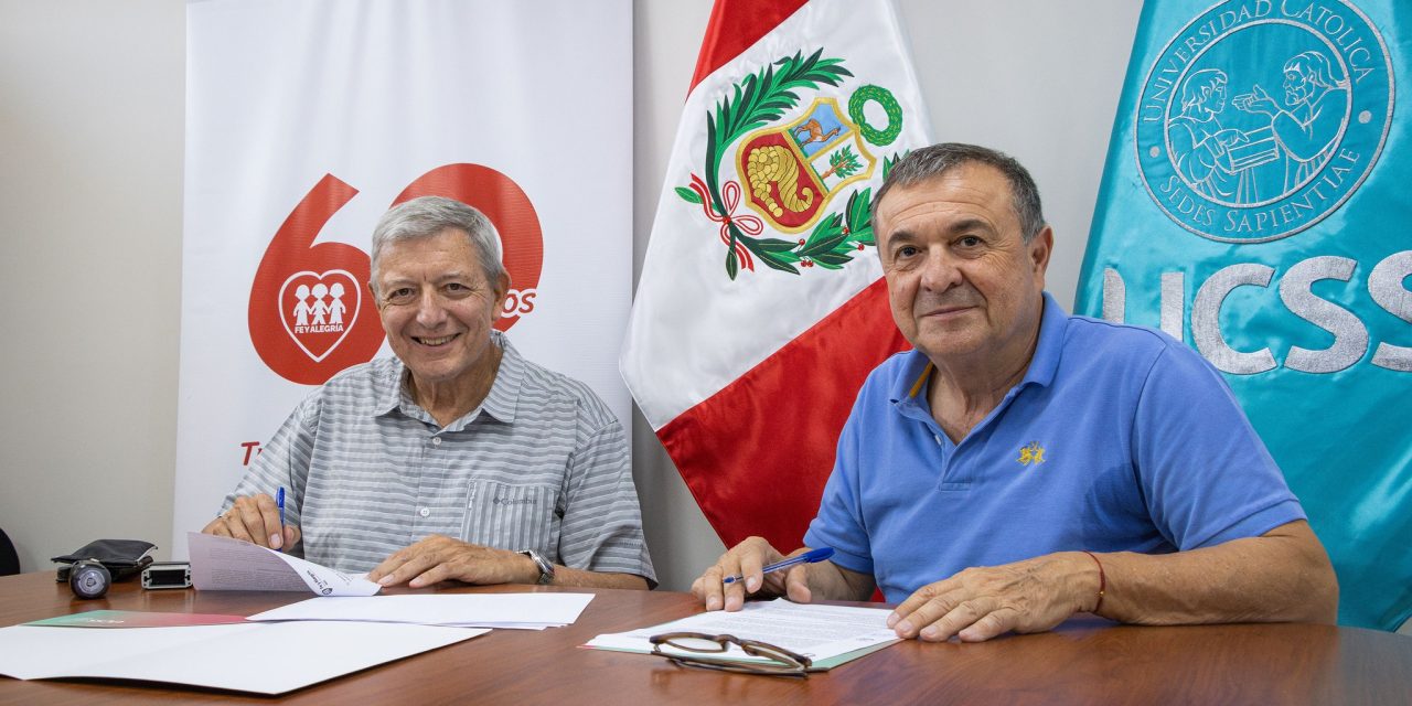 Nueva alianza entre la Universidad Católica Sedes Sapientiae y Fe y Alegría del Perú