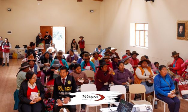 Asociación Wayra realizó el lanzamiento de proyecto de autonomía económica de mujeres