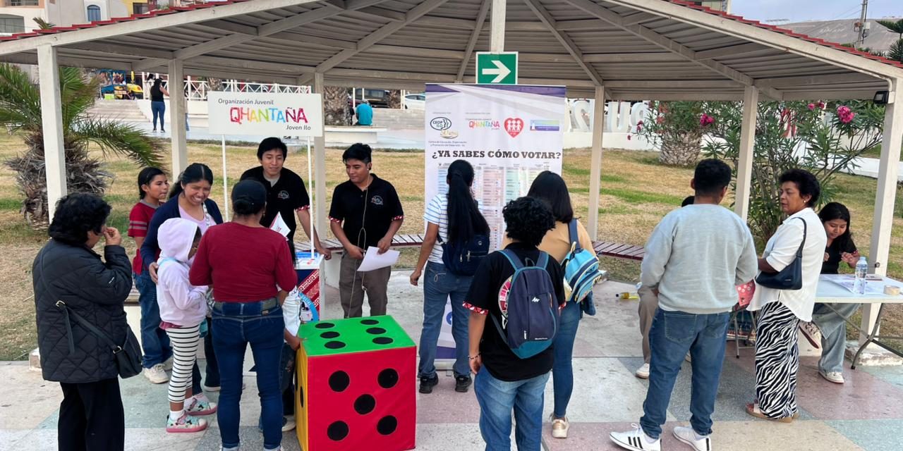 Jornada de orientación sobre voto informado en Ilo