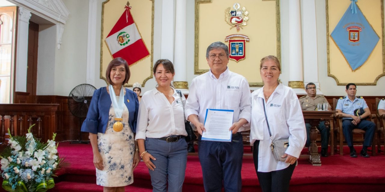 Casa Jesuita Santa María recibió reconocimiento de la Municipalidad de Chiclayo 