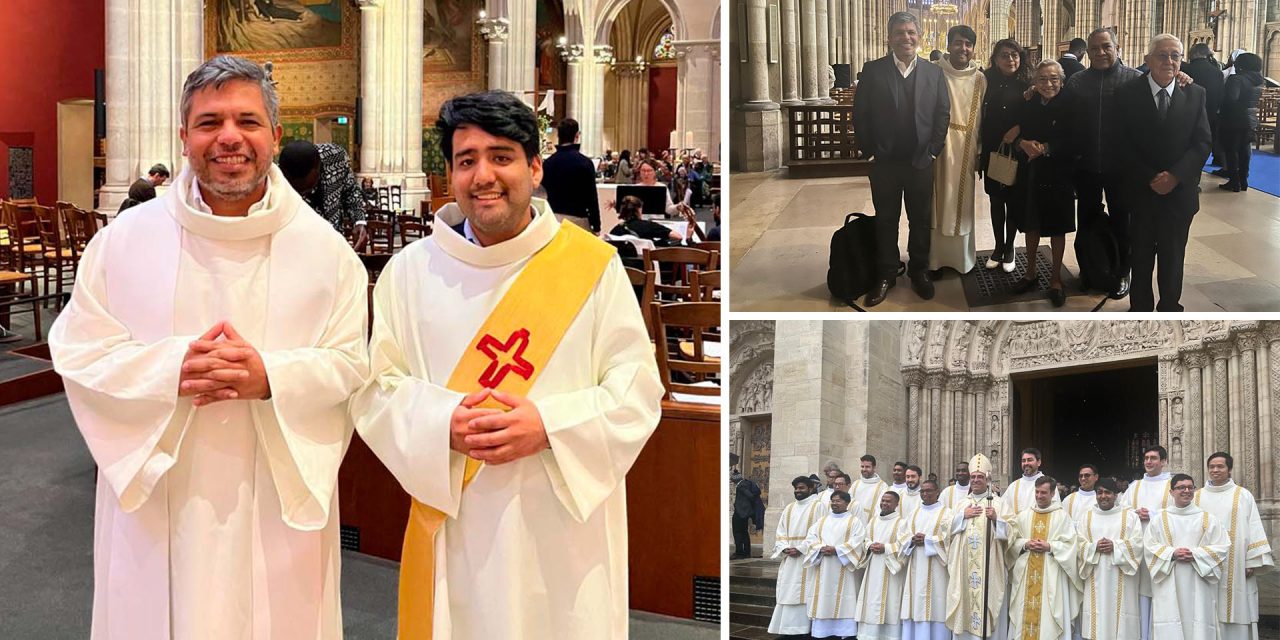 Ordenación diaconal de Nino Villarroel, SJ