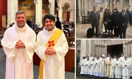 Ordenación diaconal de Nino Villarroel, SJ