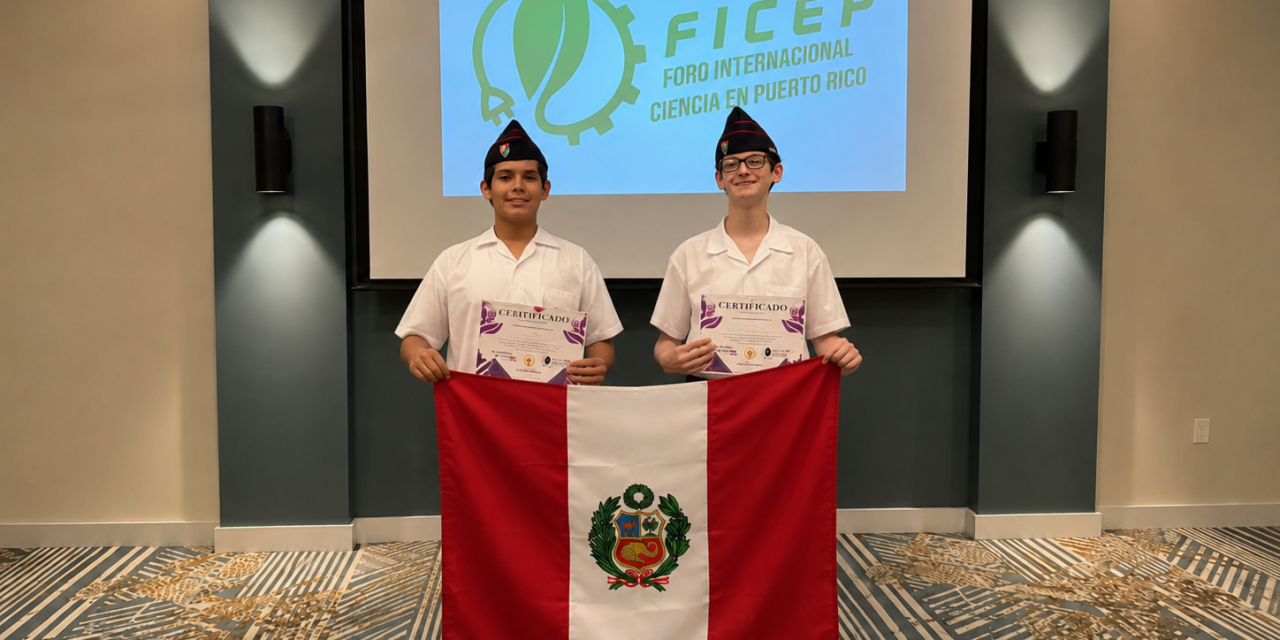Estudiantes del Colegio Cristo Rey destacan en foro internacional de ciencia  
