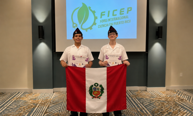 Estudiantes del Colegio Cristo Rey destacan en foro internacional de ciencia  