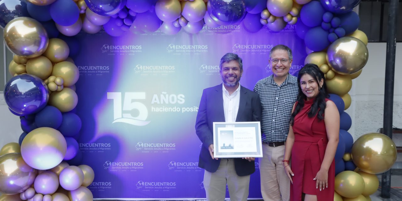 Encuentros SJM celebró 15 años de trayectoria en el Perú 