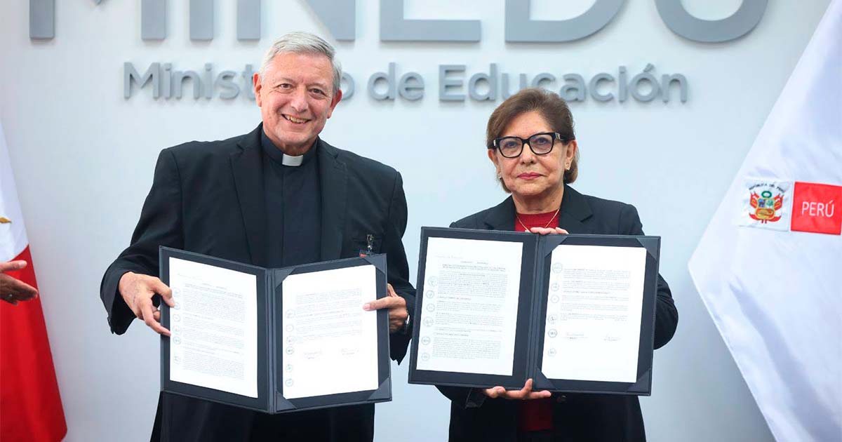 Fe y Alegría del Perú renueva convenio con Ministerio de Educación  
