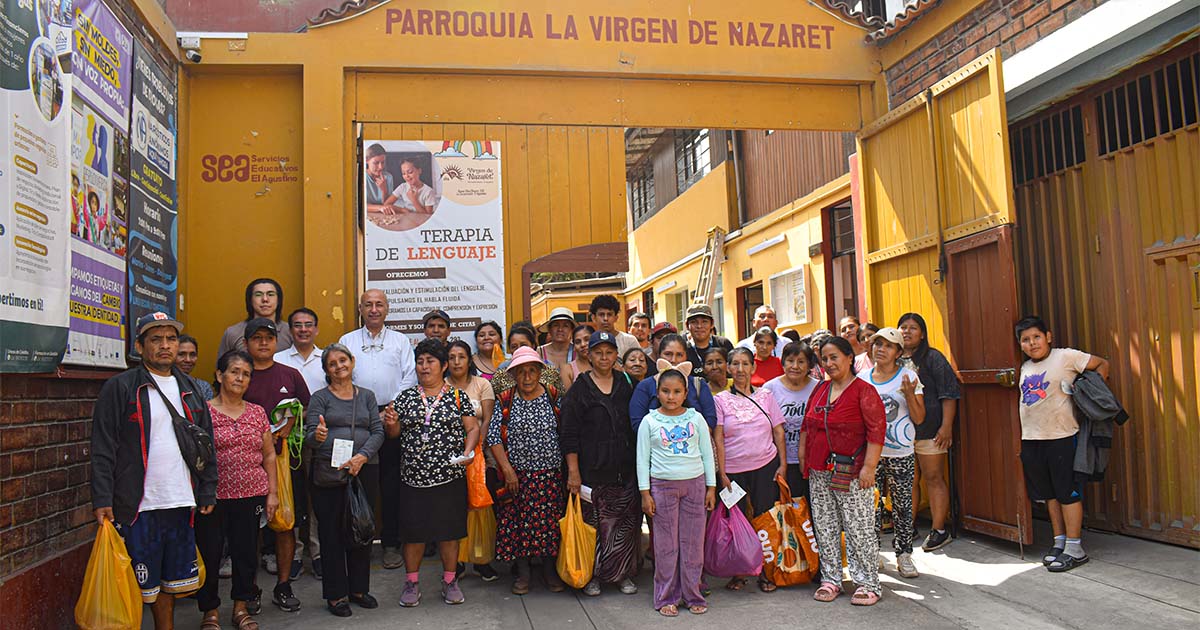 Parroquia la Virgen de Nazaret y Movimiento Islámico Hizmet brindan apoyo a familias vulnerables