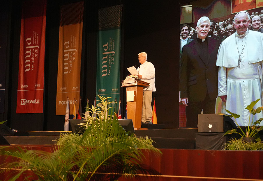 Padre General se dirige a la Unión Mundial de Antiguos Alumnos de la Compañía de Jesús
