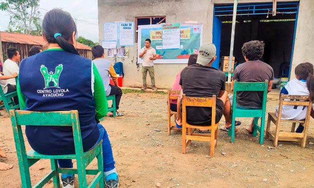Centro Loyola Ayacucho impulsa implementación de biohuertos familiares