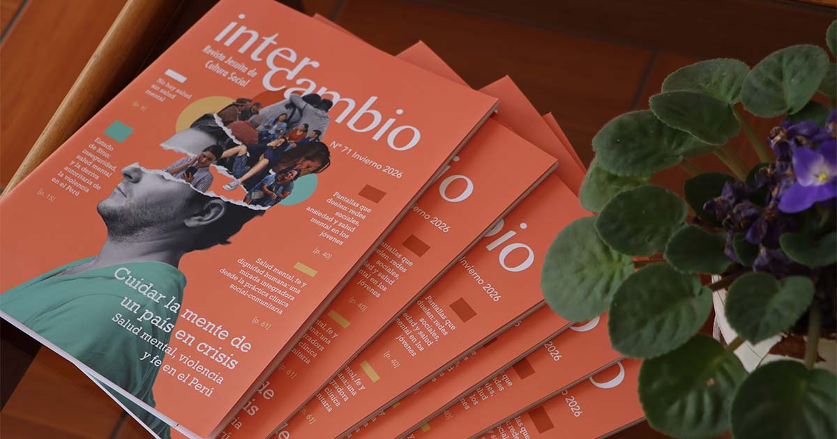 Nueva edición de la revista jesuita Intercambio reflexiona sobre la salud mental