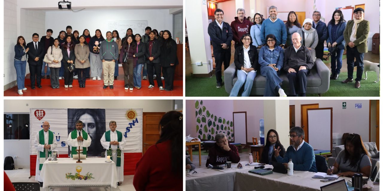 Visita canónica a la Plataforma CORAJE Tacna- Ilo