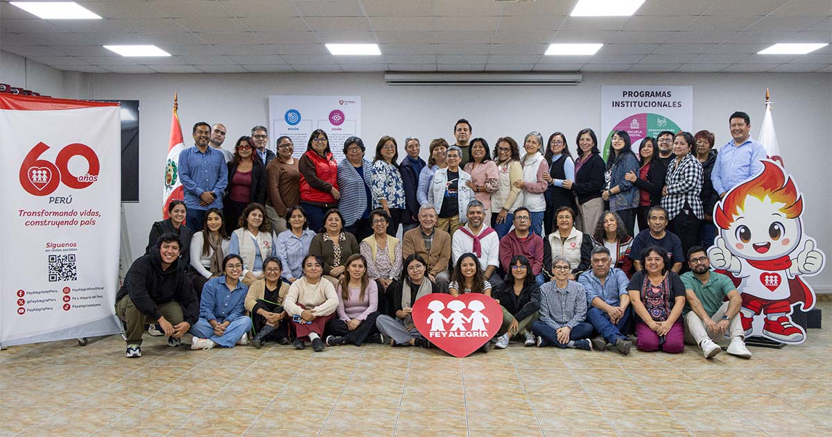 P. Provincial visitó Oficina Nacional de Fe y Alegría