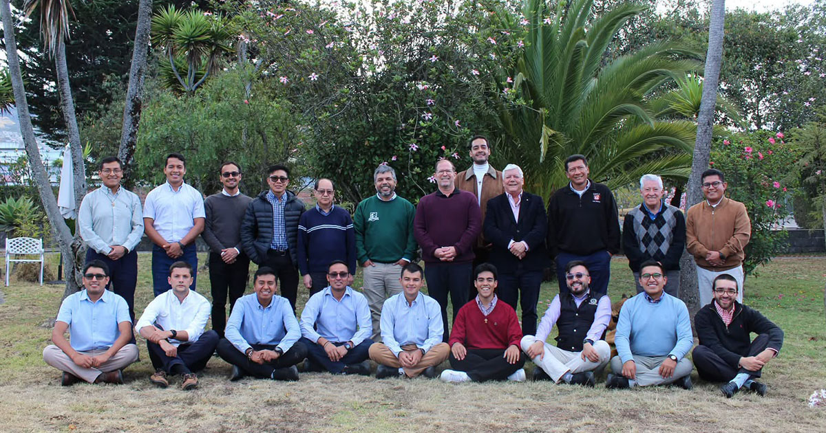Visita al Noviciado Interprovincial San Ignacio de Loyola