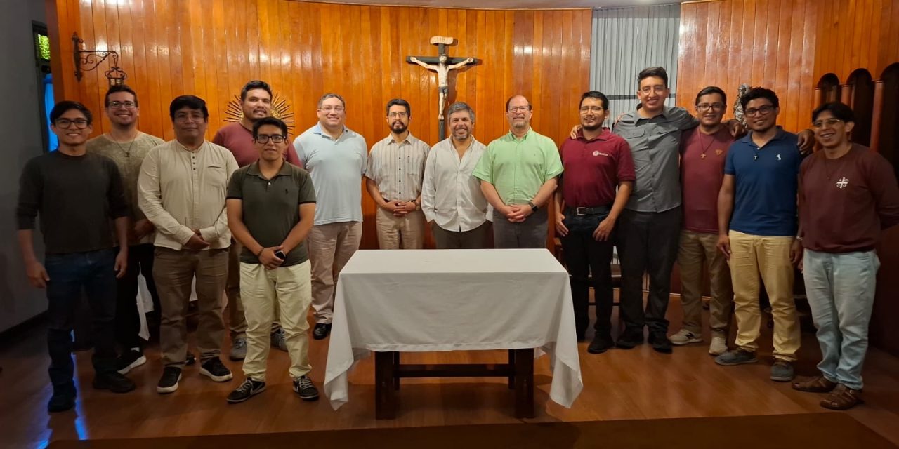 Provinciales de Bolivia, Ecuador y Perú visitaron la Casa de Primeros Estudios