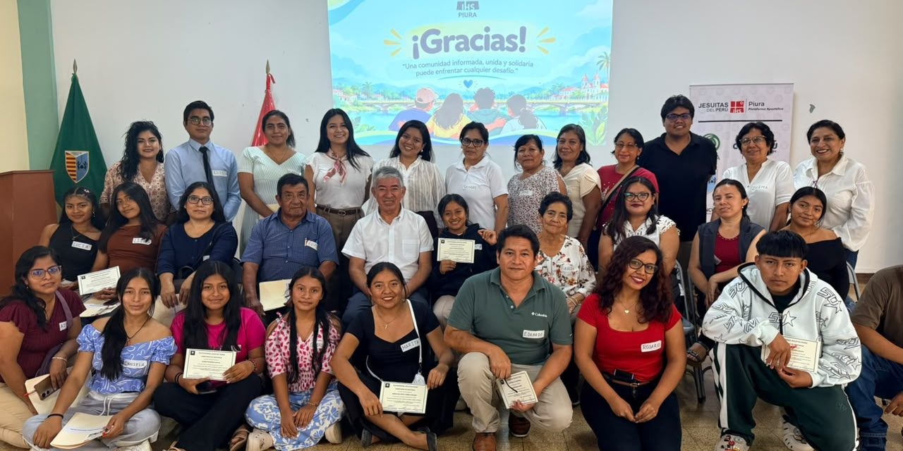 Plataforma Jesuita Piura realizó taller de prevención ante el Fenómeno de El Niño