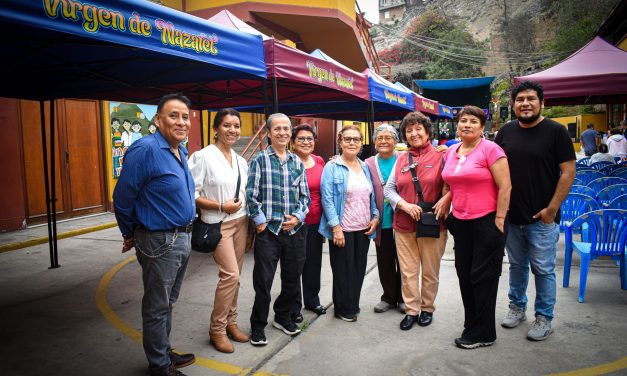 Parroquia Virgen de Nazaret realizó kermés solidaria en apoyo a familias de El Agustino