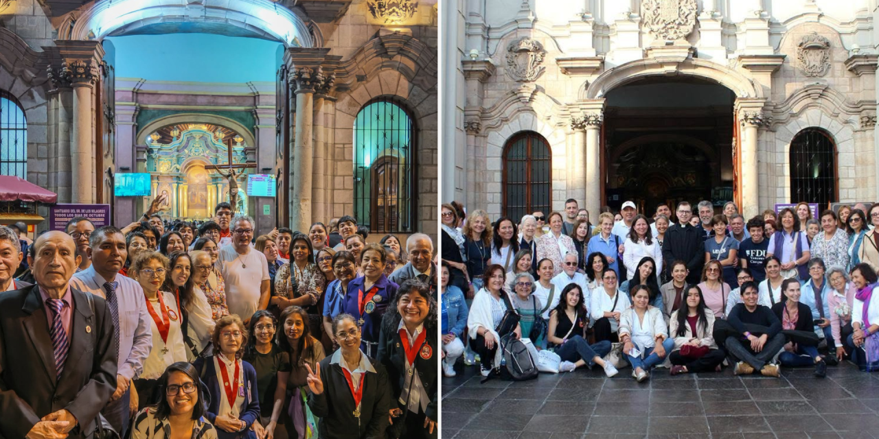 Parroquias de Fátima y San Pedro peregrinaron al Santuario de las Nazarenas